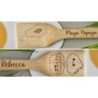 Wooden Spatula with Engraved Image, Custom Quote - Name Bamboo Spatula For Family & Friends, Housewarming Gift, Gift For Cooking