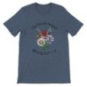 T-Shirt„ Wild flowers bouquet“ with Japanese translation, regular fit premium crewneck shirt, graphic flowery herb print, faux p