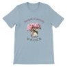 T-Shirt „Bouquet of peonies“ with Japanese translation, regular fit premium crewneck shirt, graphic flowery herb print, real fak