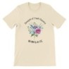 T-Shirt „Bouquet of fresh flowers“ with Japanese translation, regular fit premium crewneck shirt, graphic flowery herb print,rea