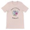 T-Shirt „Bouquet of fresh flowers“ with Japanese translation, regular fit premium crewneck shirt, graphic flowery herb print,rea