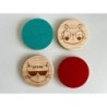 Smart Cats Wooden Felt Coasters, Set of 4 pcs, Kitten Lover Gift, Cool Cat stuff, Karma is a cat,