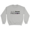 Next Stop „Moscow“ Sweatshirt, „Your Destination“ minimalist crewneck shirt, Cyrillic characters hoodie, graphic sweater for tra