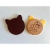 Dog Wooden Felt Coasters, Set of 2 pcs, Dog Sitter Gift, Cool Doggy stuff, Dog-themed party supplies, Puppy Lover Accessories