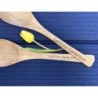 Custom Engraved Mango Wood Serving Utensils, Eco-Friendly Salad Servers, Natural Home Decor, Personalized Gift with Your Unique