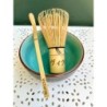 Personalized Matcha Whisk & Scoop Spoon, Set of 2 pcs, Your name in Japanese, Green Tea Lover Gift