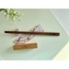 Personalized Japanese Chopsticks Set with Wooden Stand, Origami Wrap, Sticks Rest & Soy Sauce Dish – Unique Gift for Japanese Cu