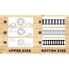 Wooden Train Sound Whistle with Custom Name - Eco-Friendly Toy for Indoor and Outdoor Play - All 4 Sides Engraved