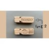 Wooden Train Sound Whistle with Custom Name - Eco-Friendly Toy for Indoor and Outdoor Play - All 4 Sides Engraved