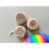 Personalized Wooden Yo-Yo with Custom Name & Spiral Design- Eco-Friendly Toy for Indoor and Outdoor Play - Front and Back Side E