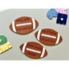 Custom Felt Coaster Set for Sports Fans - Soccer, Rugby, American Football - Fun Party Favors and Invites, Birthdays and Celebra