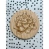 Succulent Cactus Wooden Coasters, Set of 5 pcs, 5th wedding anniversary gift, 6th anniversary present, Teacher retire