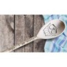 Engraved Spoon with Emoji Face Expression, Custom Quote or Name Spoon For Family & Friends, Housewarming Gift, Gift For Baking E