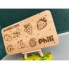 Personalized Breakfast Board with Name & Custom Fruits, healthy breakfast, pick your fruits and vegetables, food science for tod