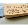 Astronaut Personalized Breakfast Board with Name & Custom Dream Job „When I grow up, I want to be“, Future Career, wood engraved