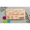 Teacher Personalized Breakfast Board with Name & Custom Dream Job „When I grow up, I want to be“, Future Career, wood engraved w