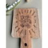 Wooden Coaster „Mother“ in 18 different languages, in the shape of a mini cutting board, stay at home mom, mothersday gift