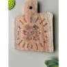 Wooden Coaster „Mother“ in 18 different languages, in the shape of a mini cutting board, stay at home mom, mothersday gift